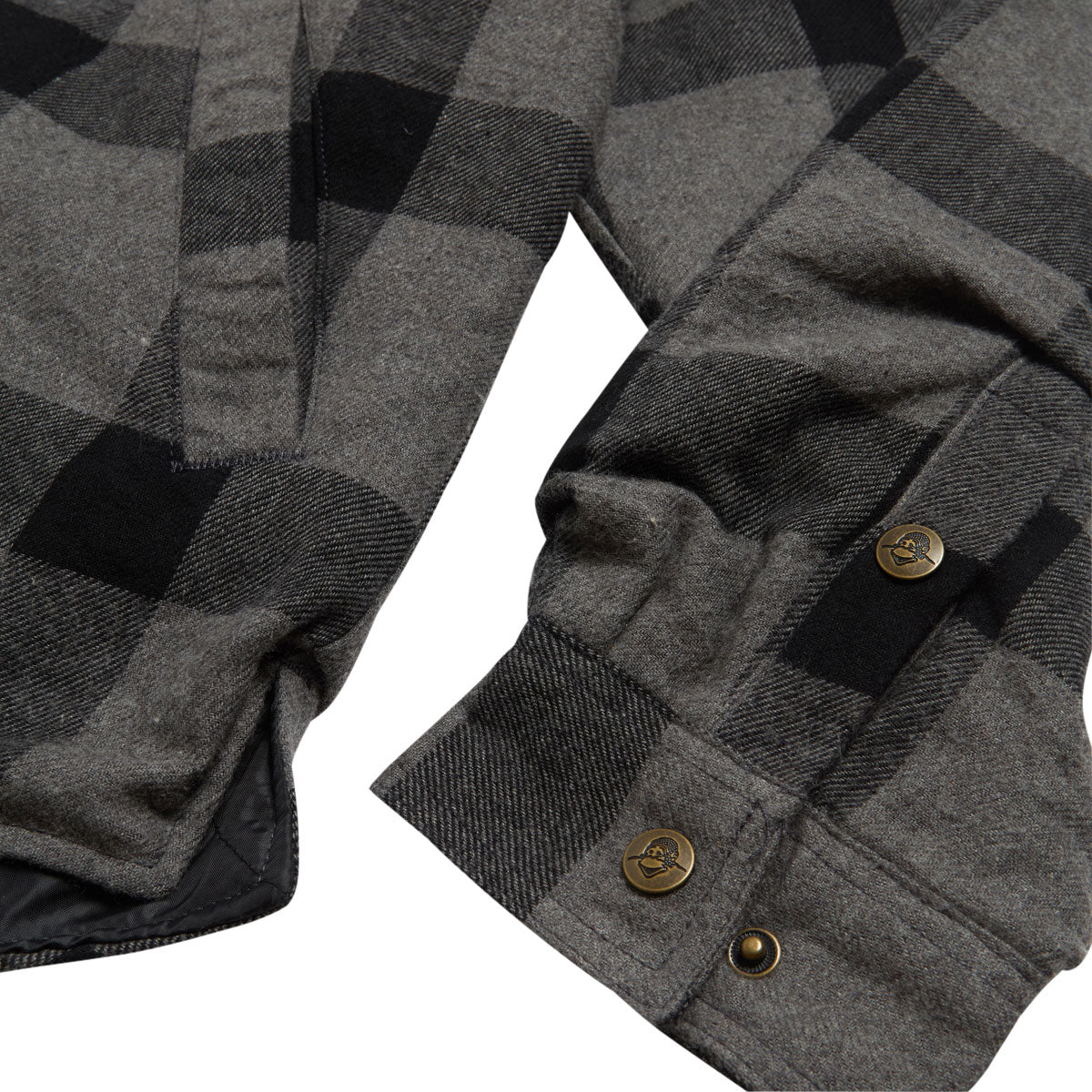 Ben Davis Flannel Jacket - Black/Grey