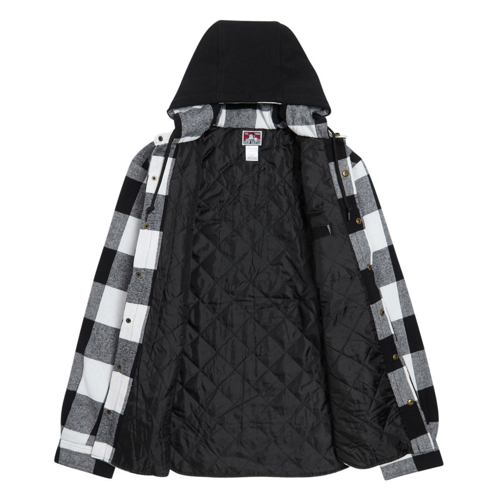 Ben Davis Flannel Jacket - Black/White