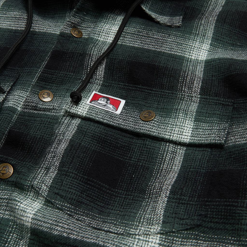 Ben Davis Flannel Jacket - Green