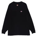 Ben Davis Heavy Duty Long Sleeve Pocket T-Shirt - Black