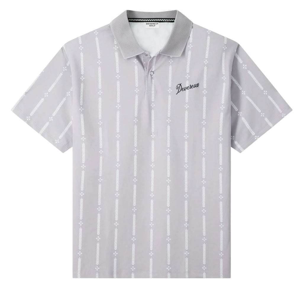 Devereux Café Polo Shirt - Grey