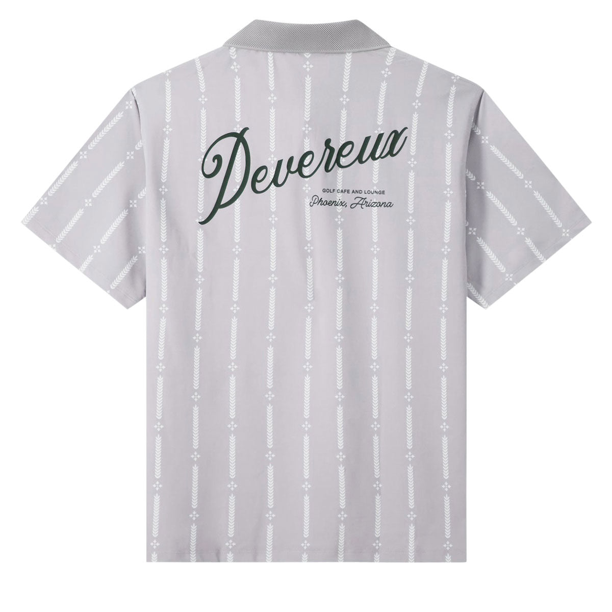 Devereux Café Polo Shirt - Grey
