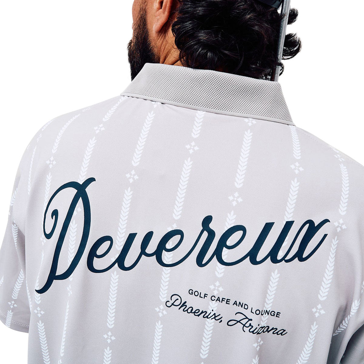 Devereux Café Polo Shirt - Grey