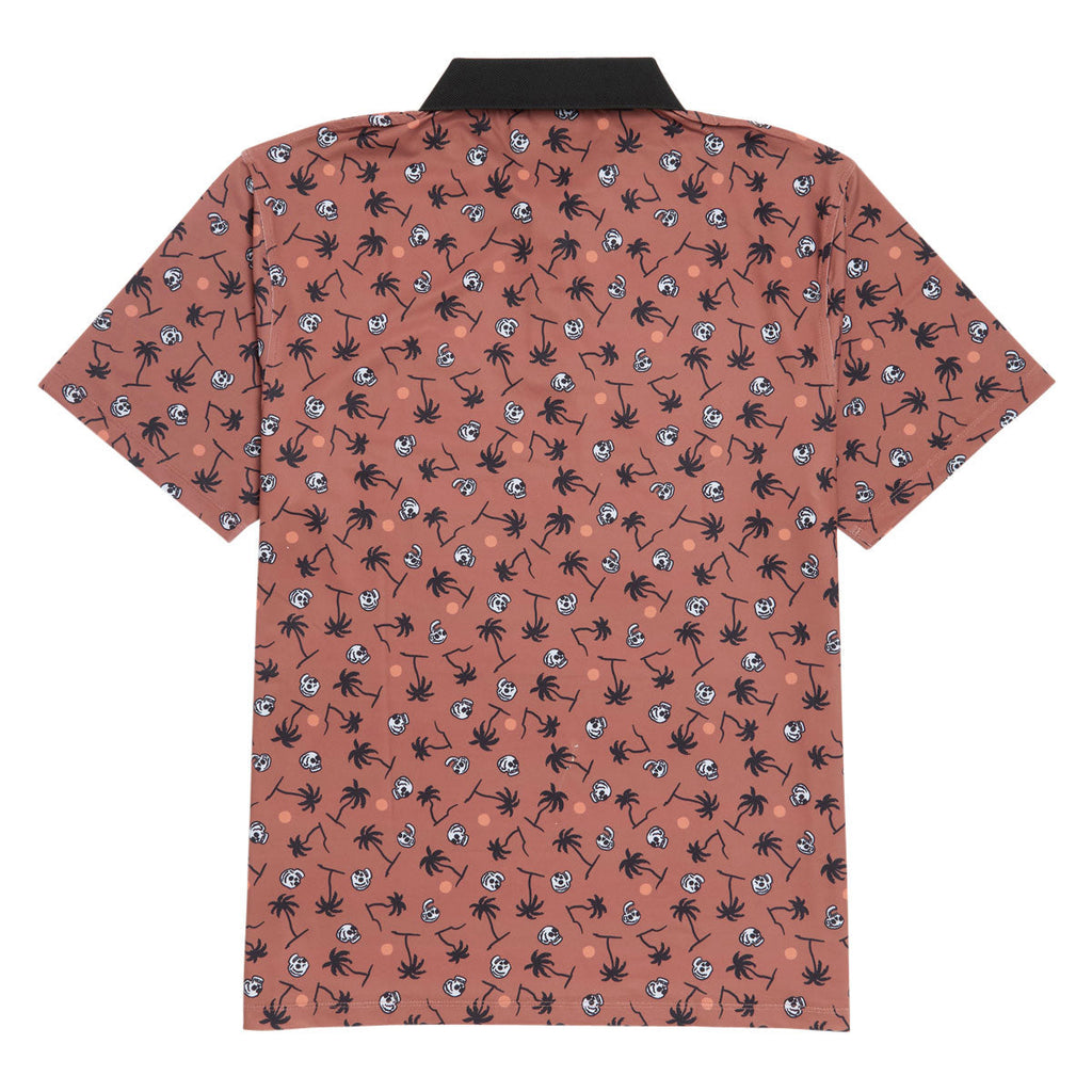 Devereux High Noon Polo Shirt - Clay