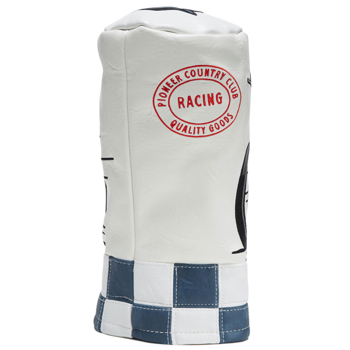 Devereux Check Sidecar Driver Cover - Blue/White