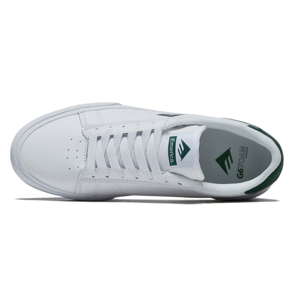 Emerica Moca Shoes - White/Green