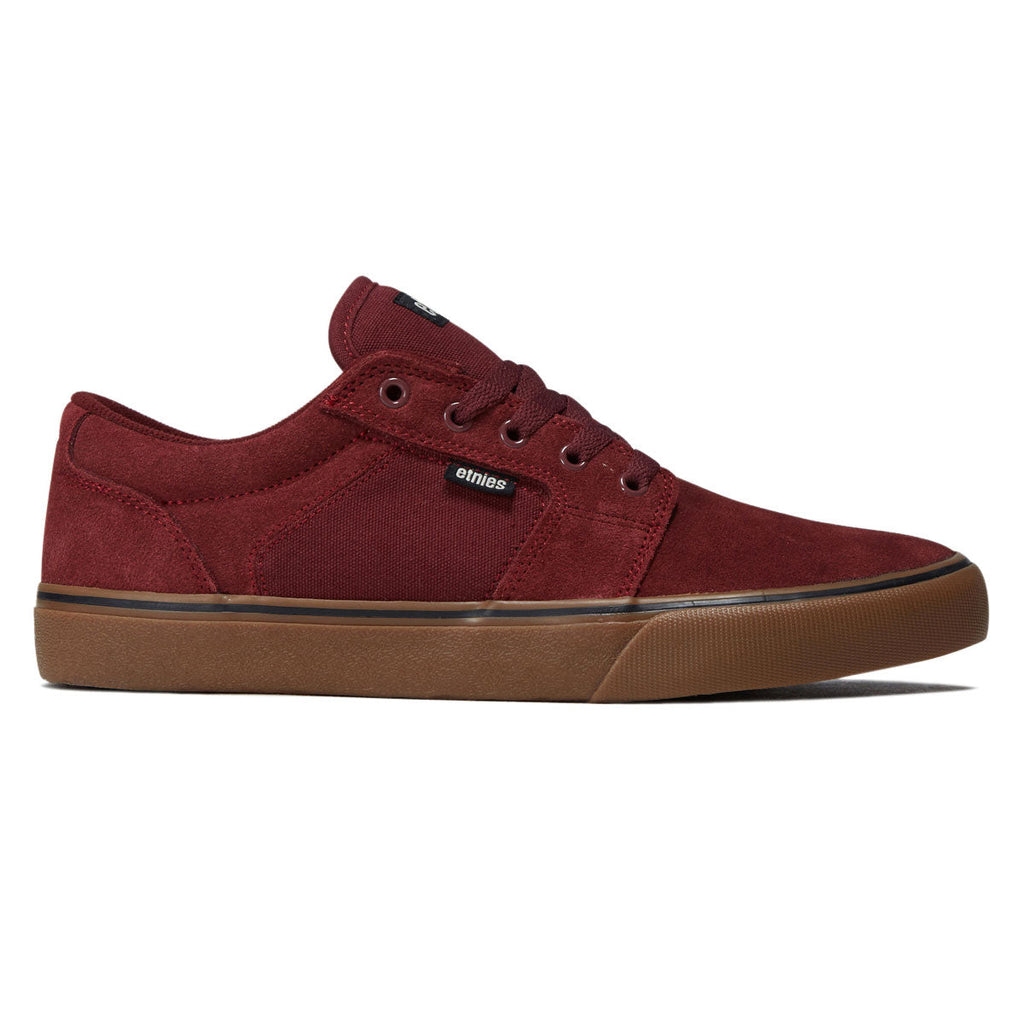 Etnies Barge LS Shoes - Burgundy/Gum