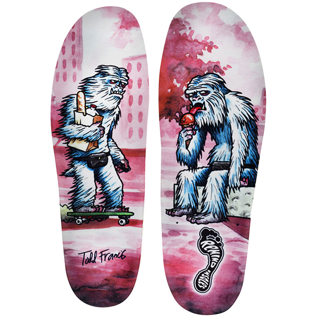 Remind Destin Impact Todd Francis Yeti 5.5MM Low-All Arch Shoe Insole