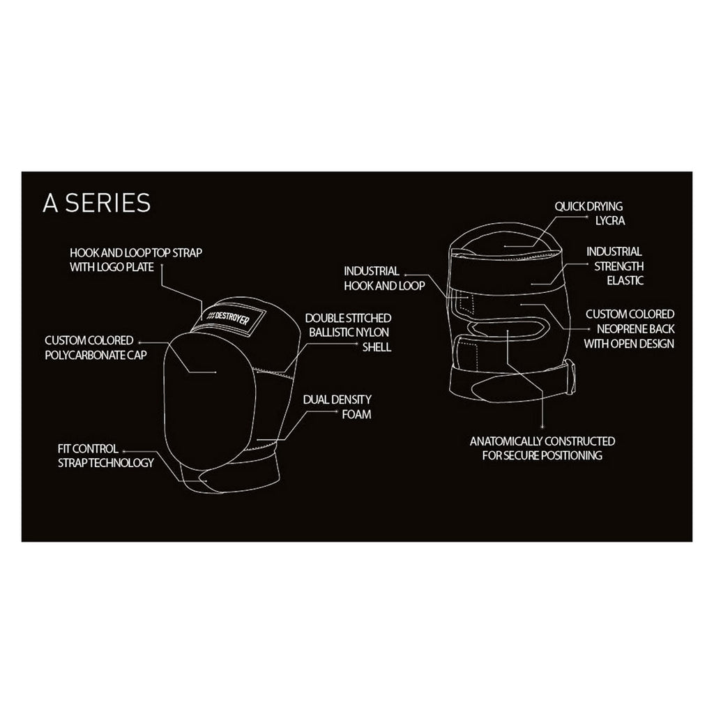 Destroyer A Series Knee Pads - Camo
