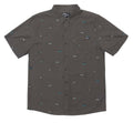 Salty Crew Crew Button Up Shirt - Charcoal