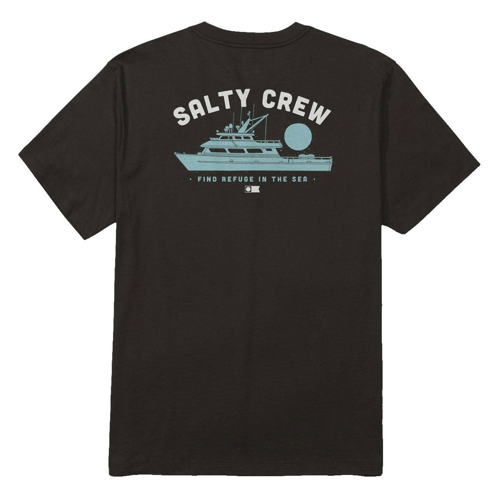 Salty Crew Overnight T-Shirt - Black