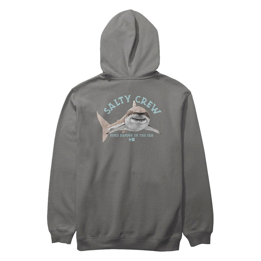 Salty Crew Lurking Fleece Hoodie - Charcoal