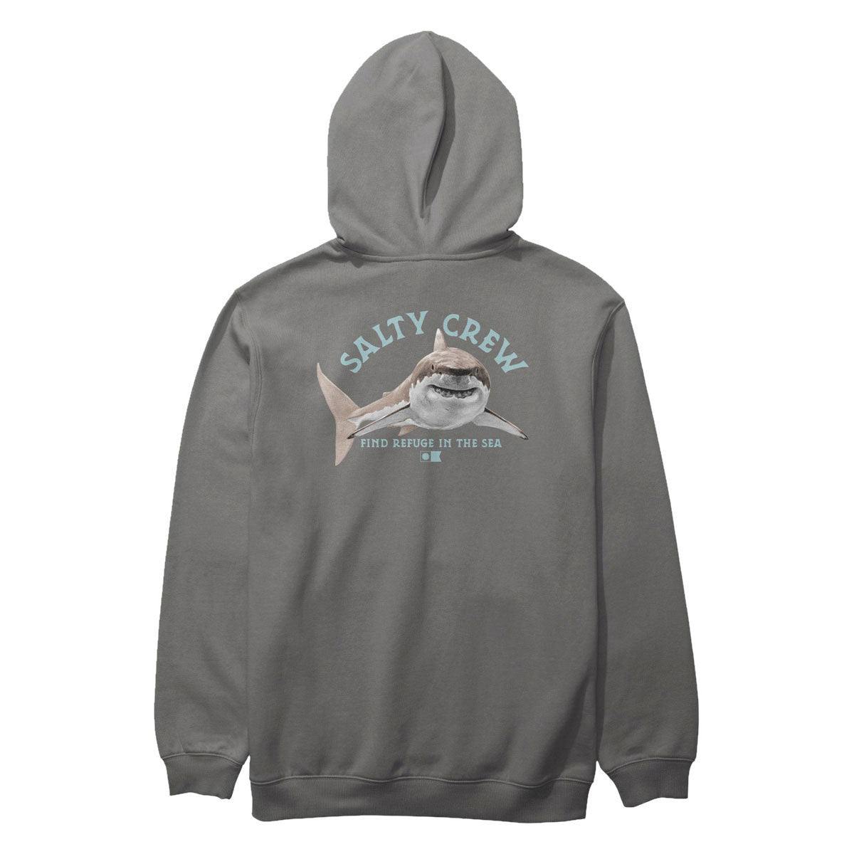 Salty Crew Lurking Fleece Hoodie - Charcoal