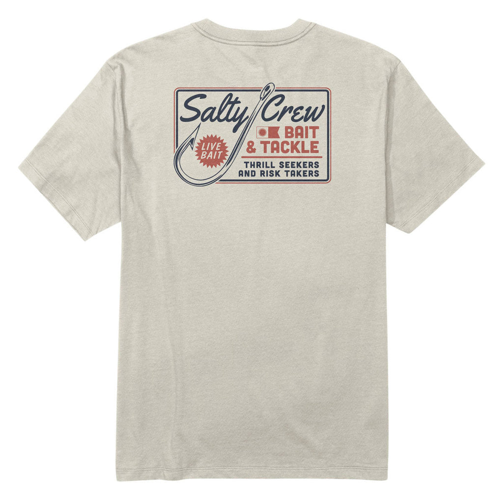 Salty Crew Hooked Up T-Shirt - Bone