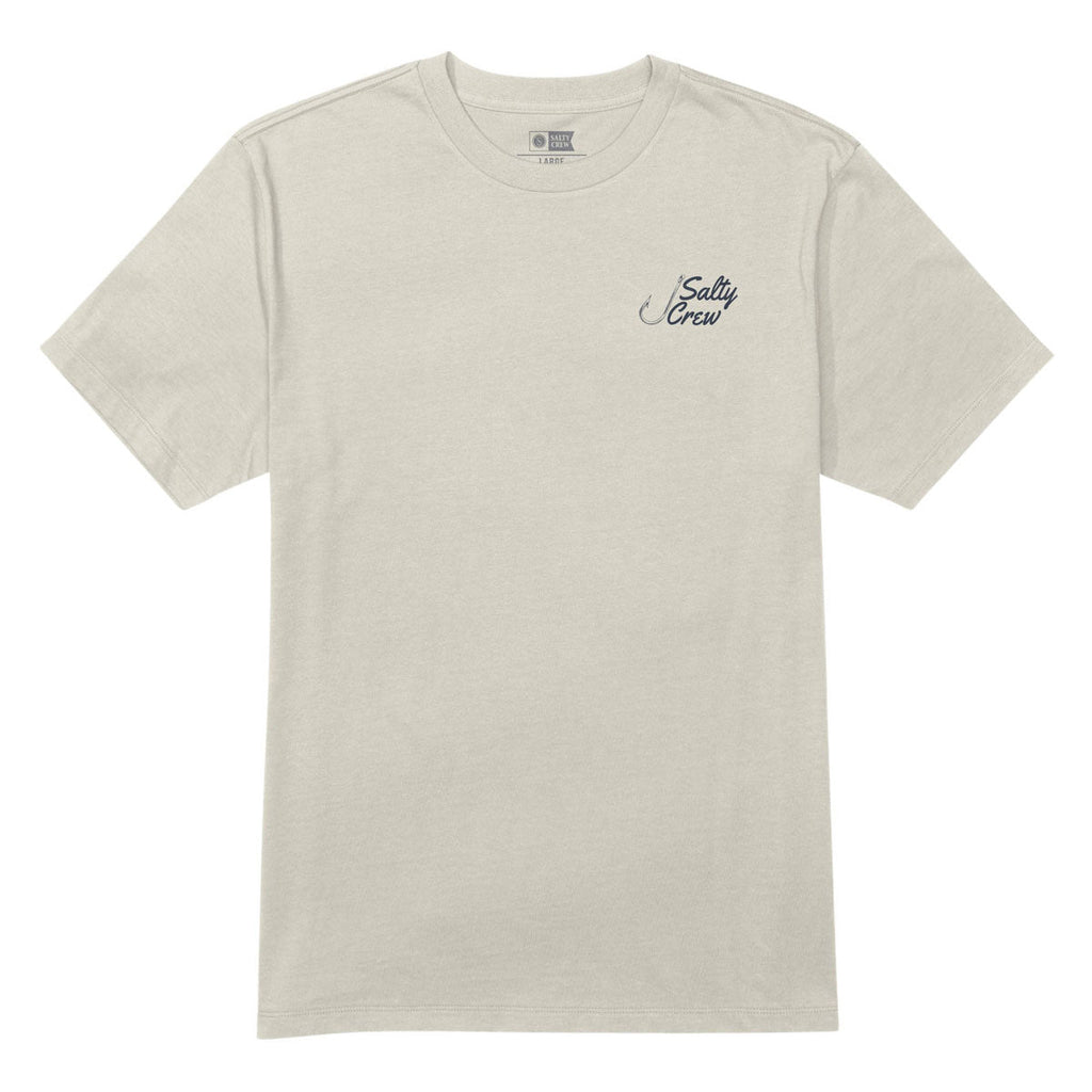 Salty Crew Hooked Up T-Shirt - Bone