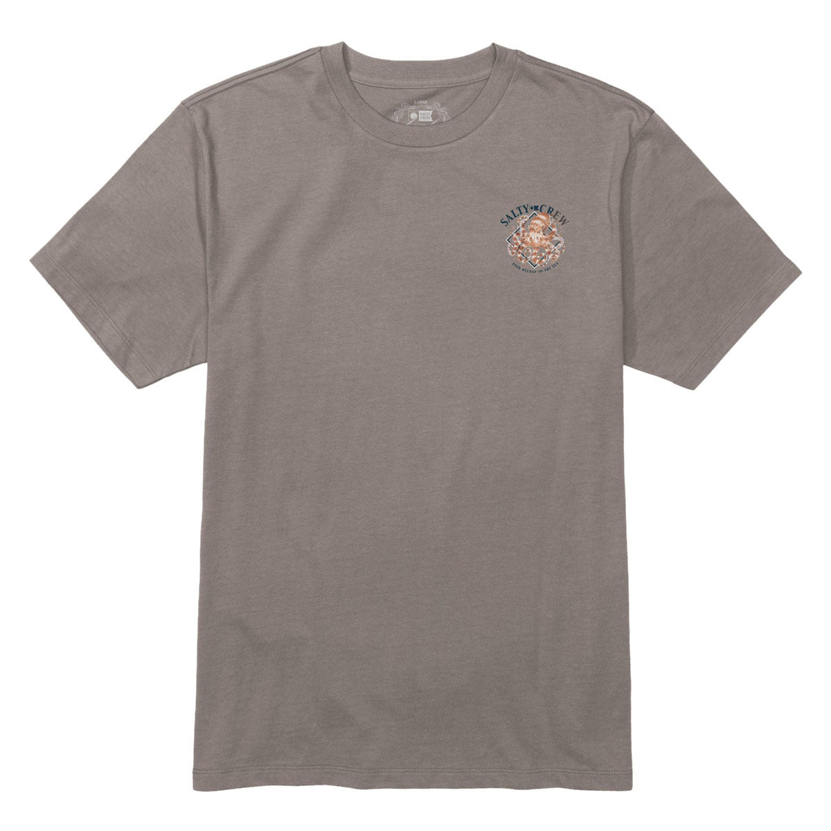 Salty Crew Octopod T-Shirt - Cinder
