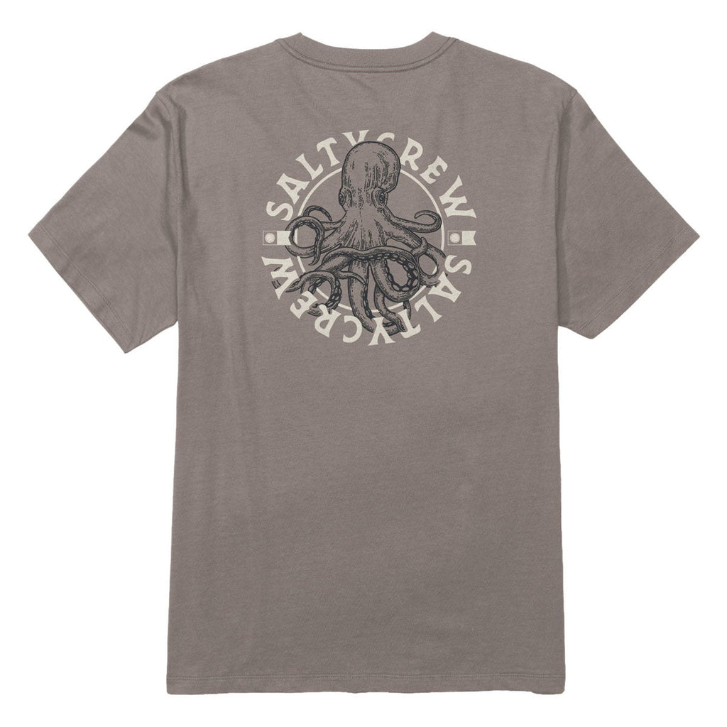 Salty Crew Tentacles T-Shirt - Cinder