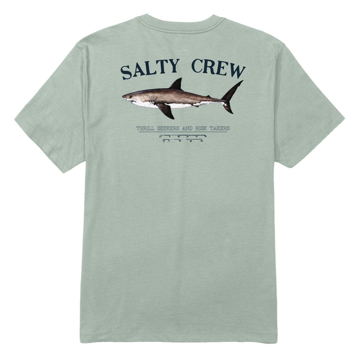 Salty Crew Bruce T-Shirt - Aqua Grey
