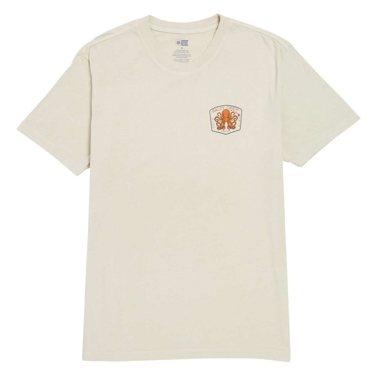 Salty Crew Hi Tako Club T-Shirt - Bone