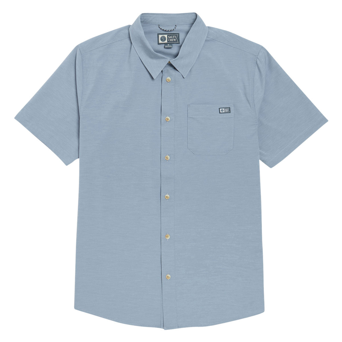 Salty Crew Drifter UV Button Up Shirt - Hitch Blue