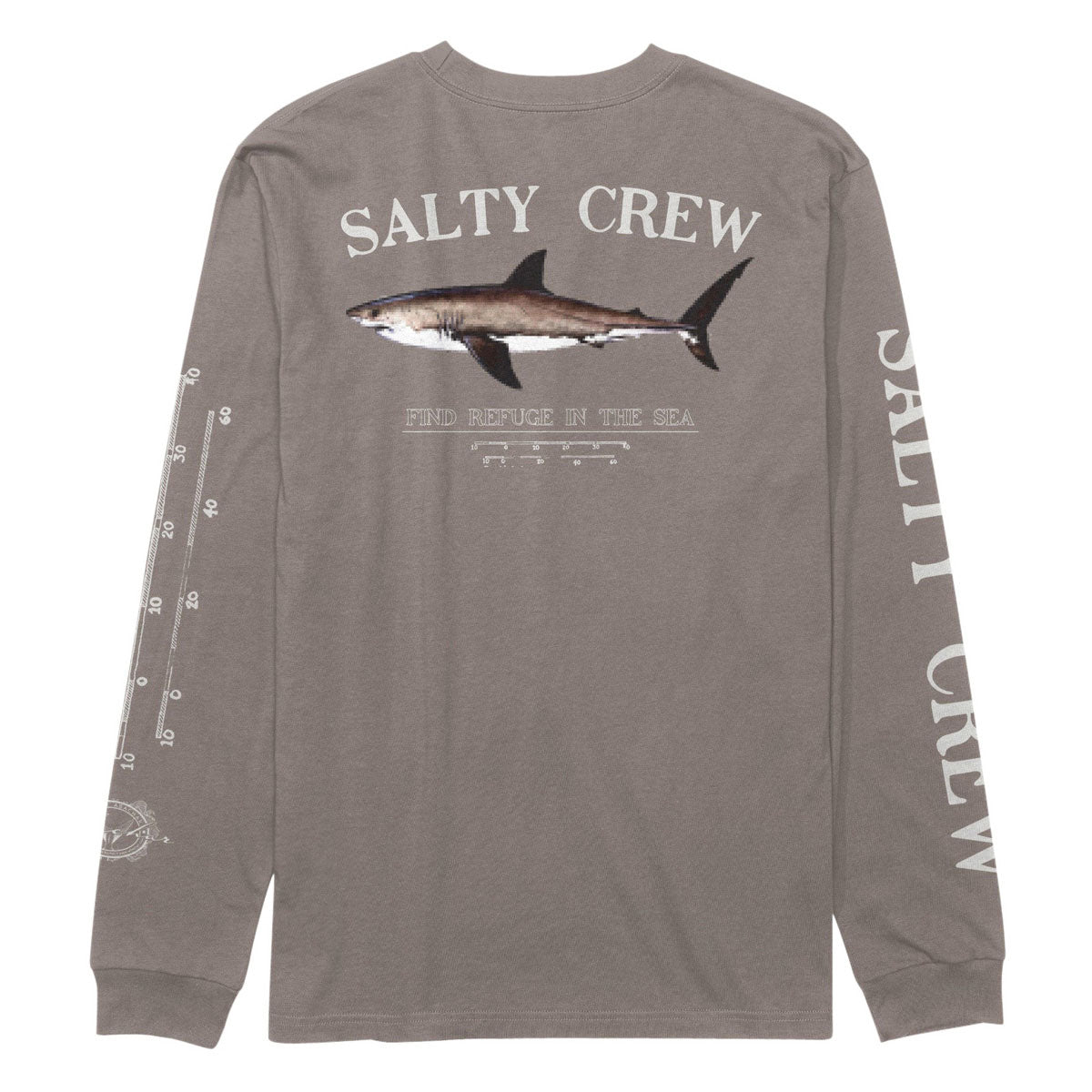 Salty Crew Bruce Long Sleeve T-Shirt - Cinder