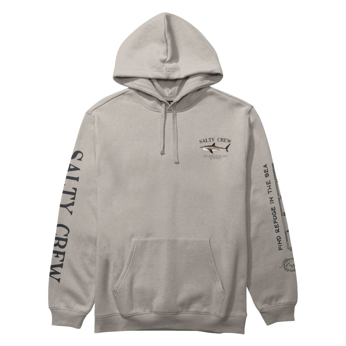 Salty Crew Bruce Fleece Hoodie - Stone