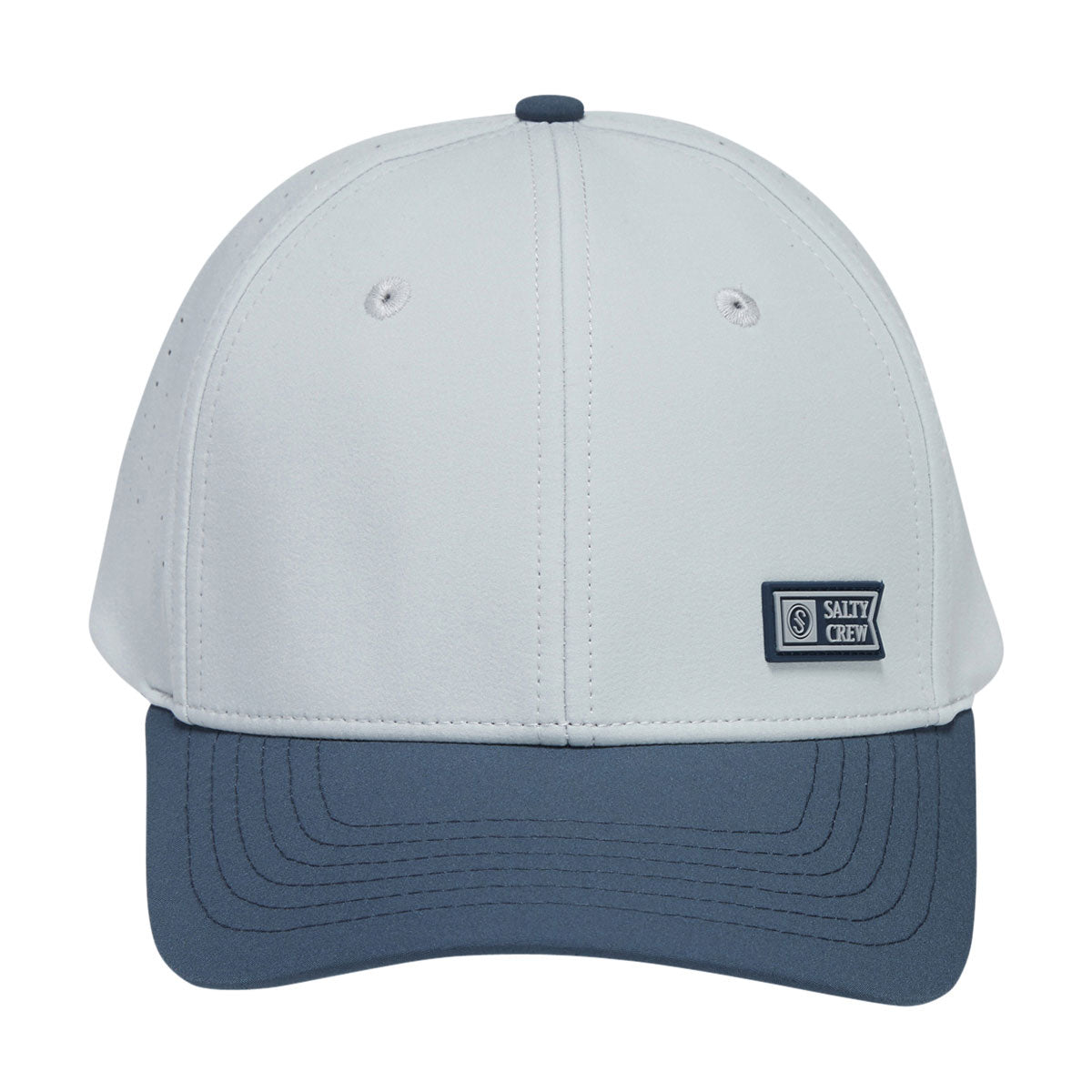 Salty Crew Lowdown Snapback Hat - Navy/Grey