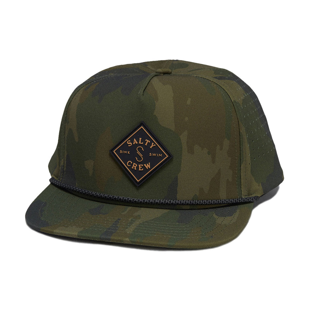 Salty Crew Long Range Snapback Hat - Ranger