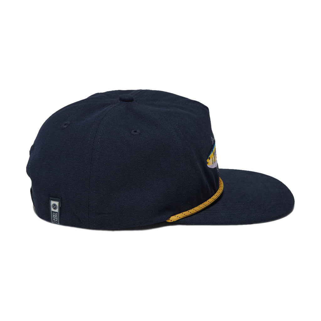 Salty Crew Coastal Snapback Hat - Navy