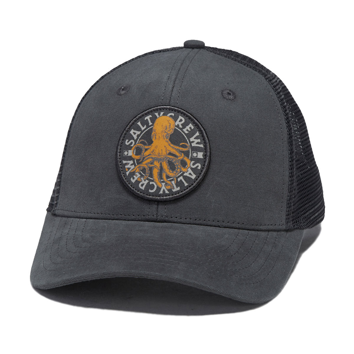 Salty Crew Tentacles Retro Trucker Hat - Dark Grey