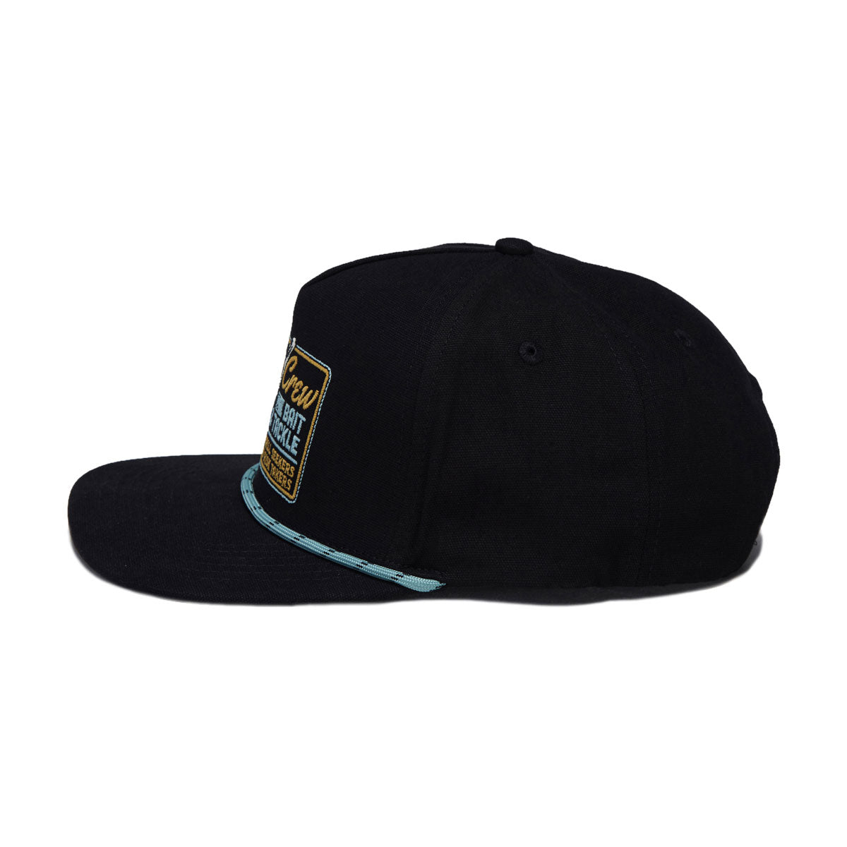 Salty Crew Hooked Up Snapback Hat - Black