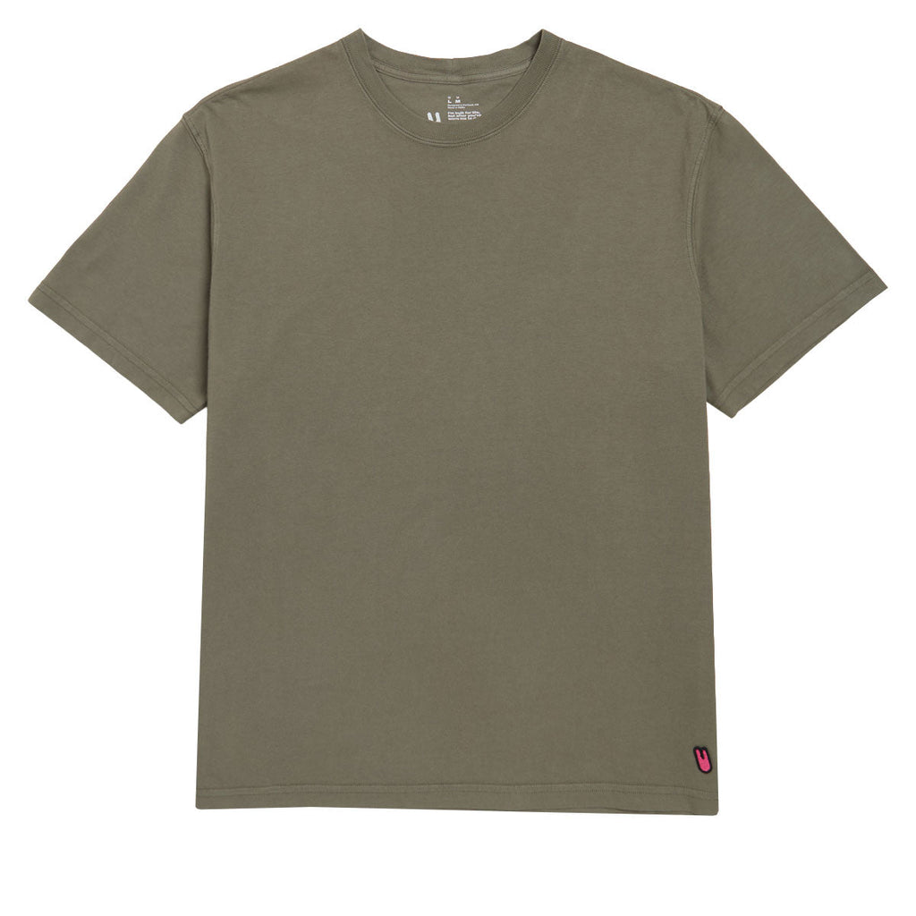 Unless Essentials T-Shirt - Smokey Olive Washed