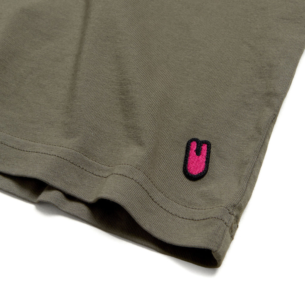 Unless Essentials T-Shirt - Smokey Olive Washed
