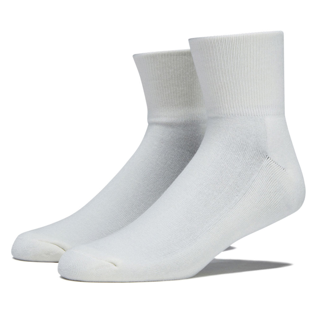 Bonfolk Daily Quarter Socks - Cloud White