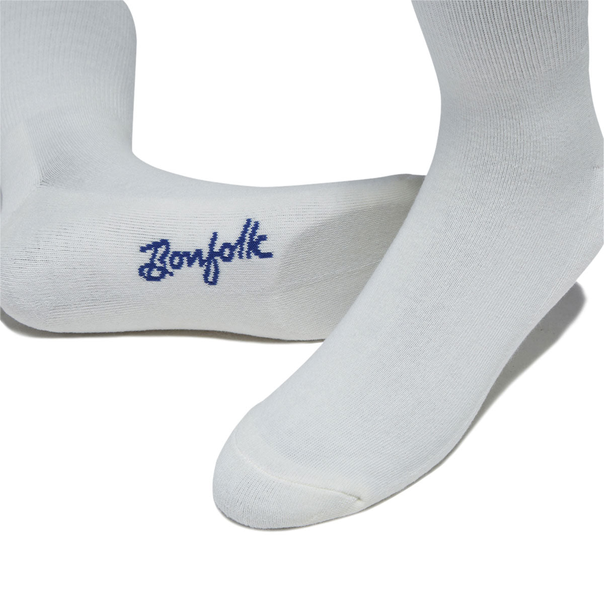 Bonfolk Daily Crew Socks - Cloud White