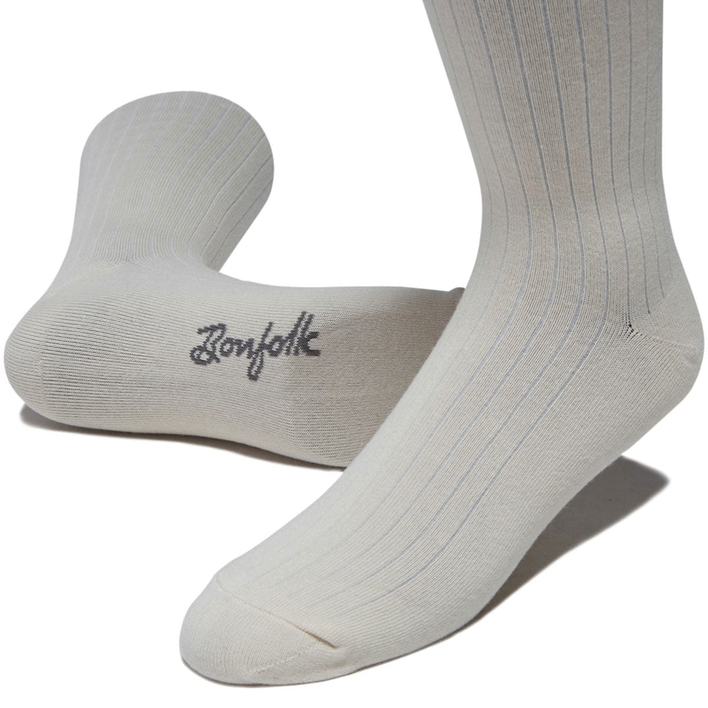 Bonfolk Trouser Socks - Cream