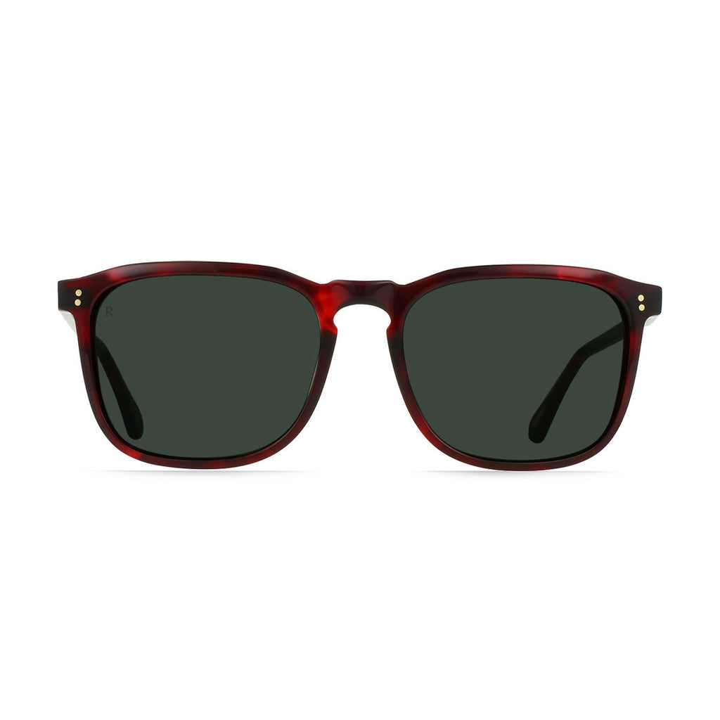 Raen Wiley 56 Sunglasses - Negroni/Green Polarized
