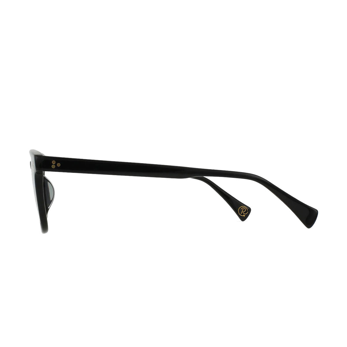 Raen Alvez 54 Sunglasses - Recycled Black/Green Polarized