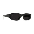 Raen Zamani 54 Sunglasses - Crystal Black/Smoke Polarized