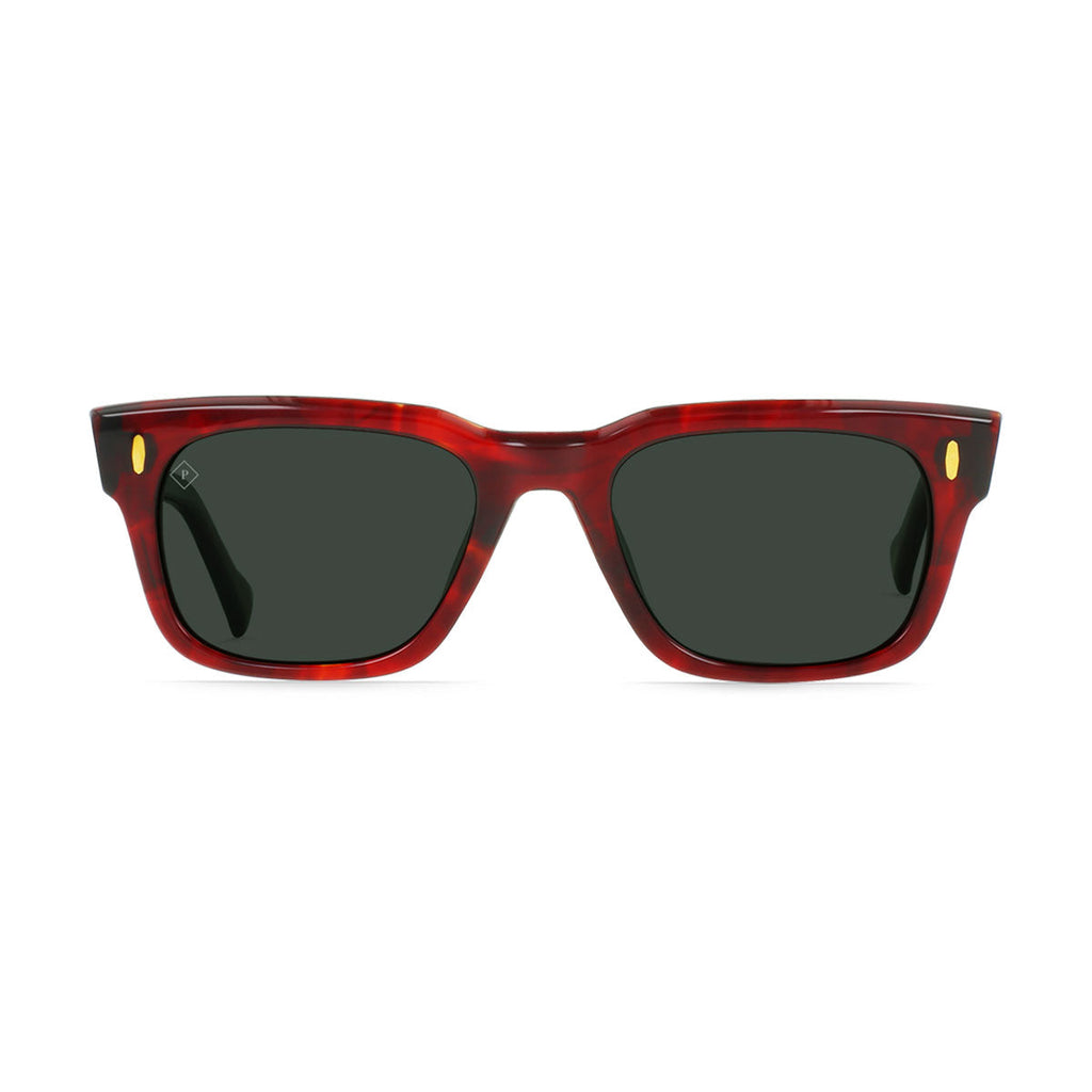 Raen Conway 53 Sunglasses - Negroni/Green Polarized