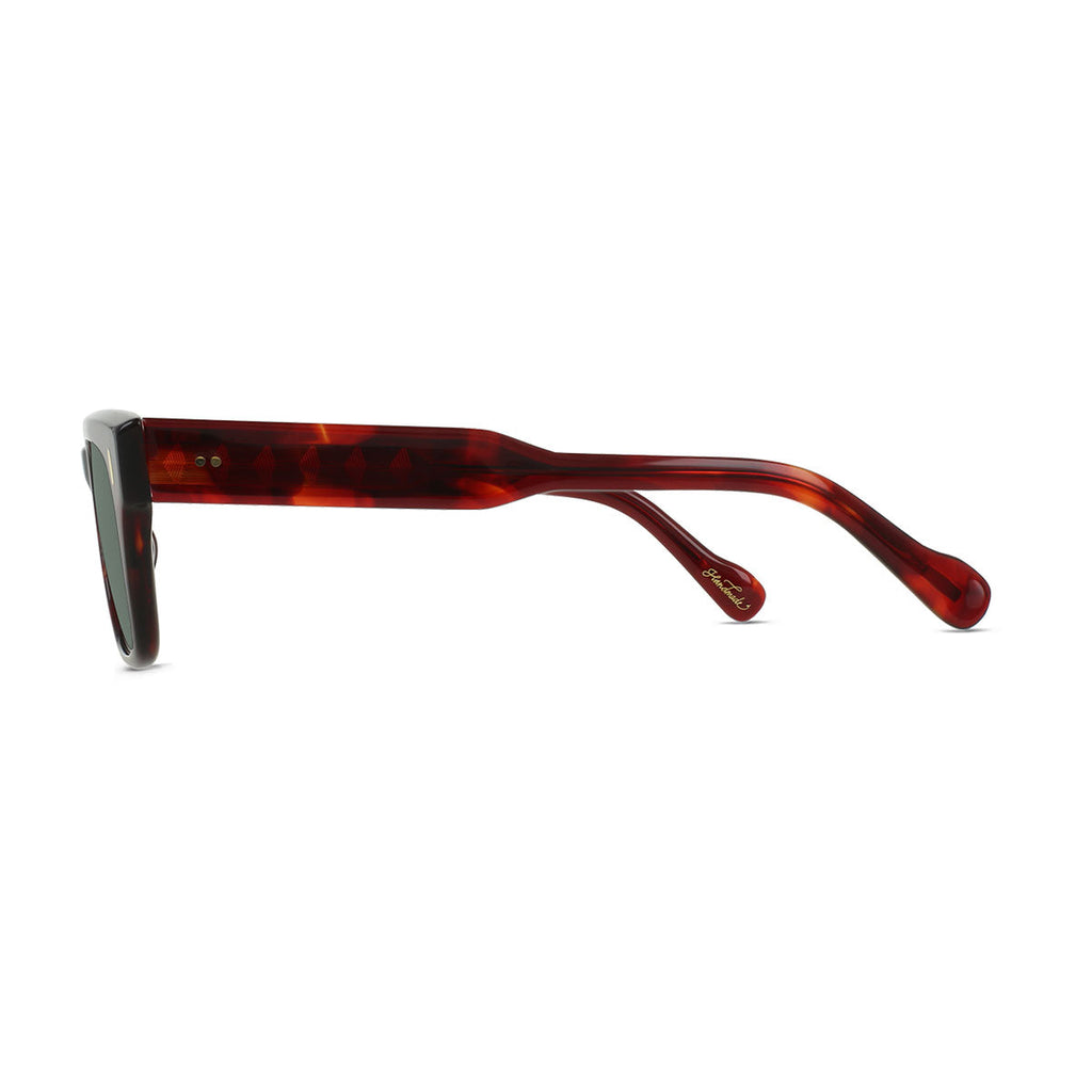 Raen Conway 53 Sunglasses - Negroni/Green Polarized