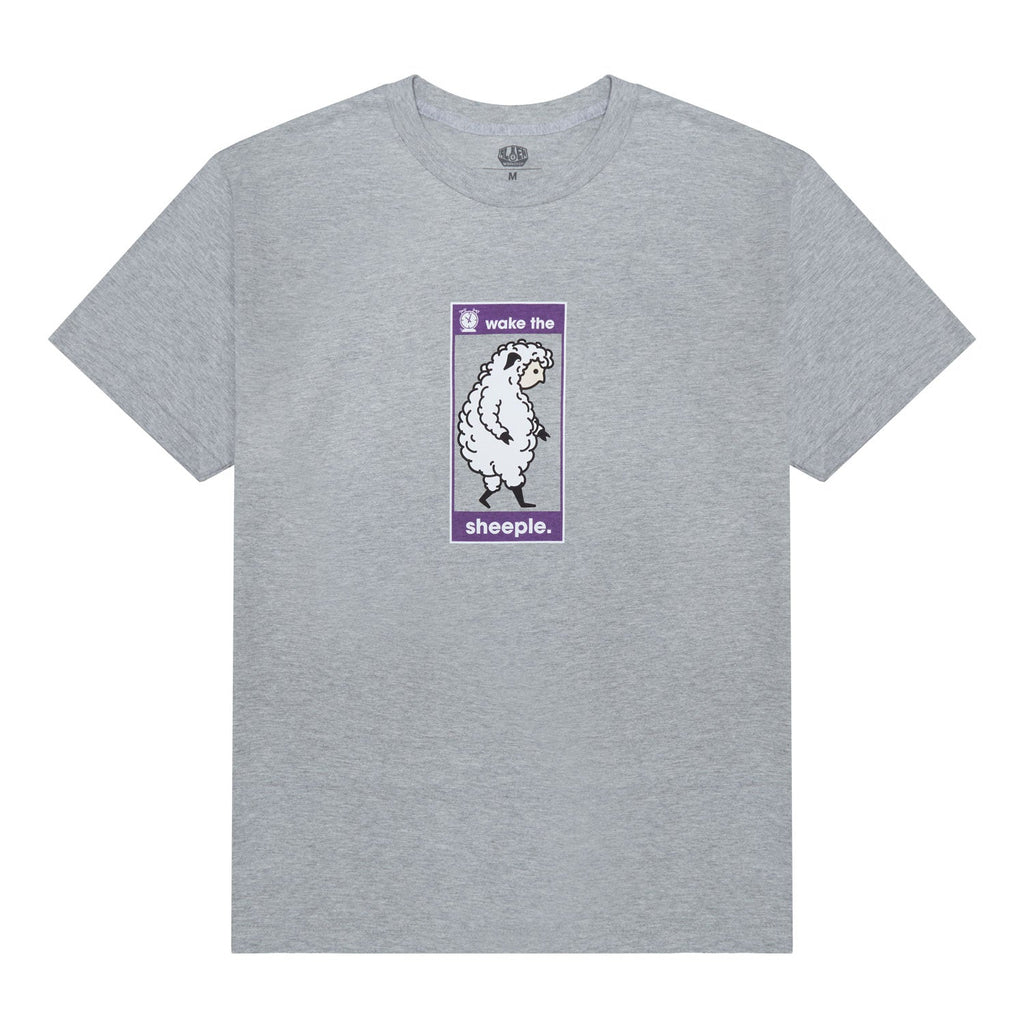Alien Workshop Wake The Sheeple T-Shirt - Heather Grey