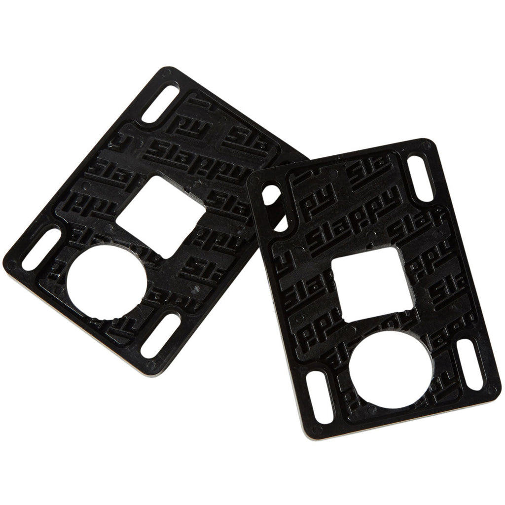 Slappy Slabs Low Risers - Black - 4mm
