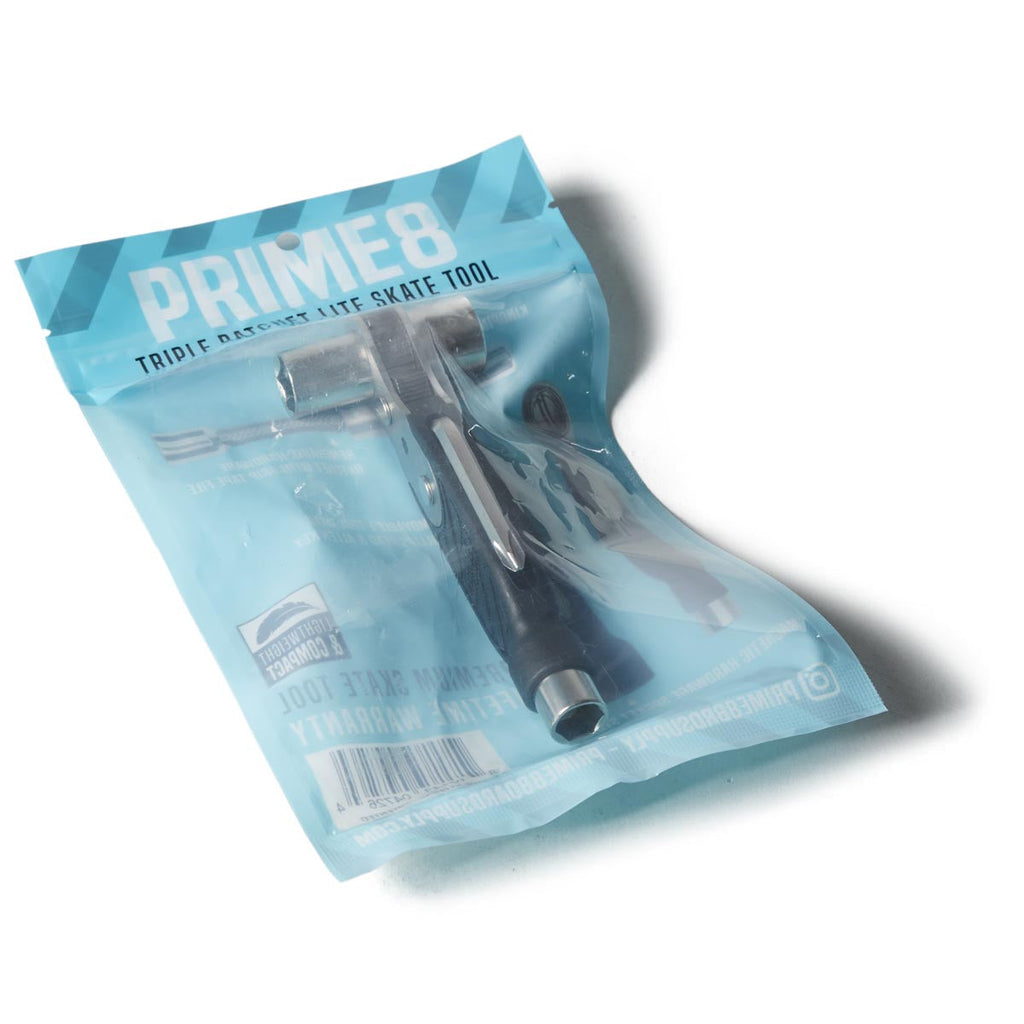 PRIME8 Triple Ratchet Lite Skate Tool - Black