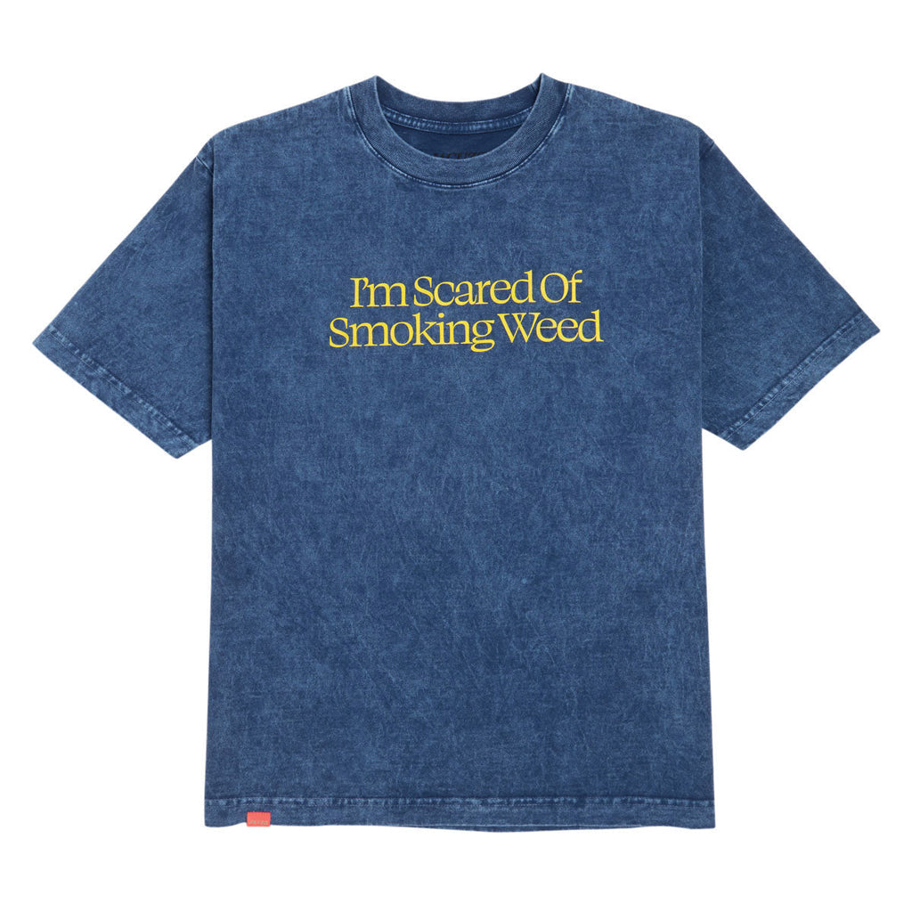 Jacuzzi Unlimited Scared Weed Mineral Wash T-Shirt - Midnight