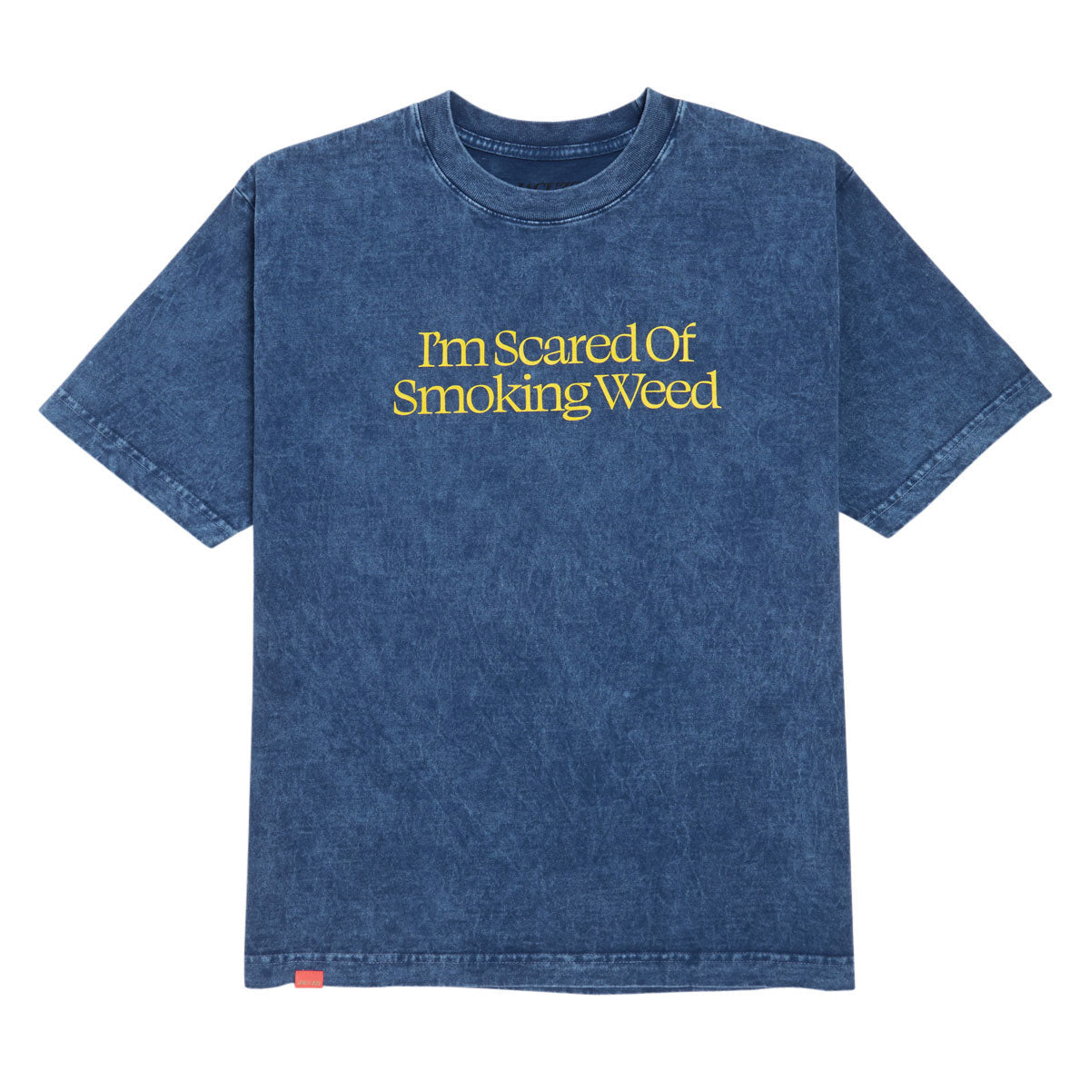 Jacuzzi Unlimited Scared Weed Mineral Wash T-Shirt - Midnight