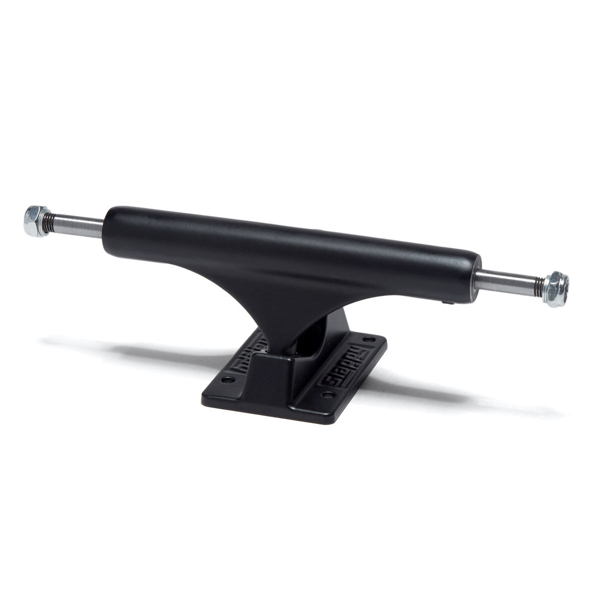 Slappy ST1 Inverted Hollow Lights Ultra Low Kingpin Skateboard Trucks - Matte Black/Black Gold - 8.50"