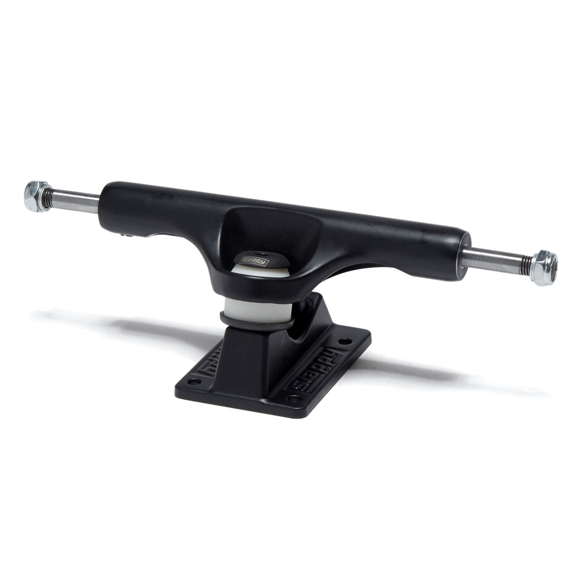 Slappy ST1 Inverted Hollow Lights Ultra Low Kingpin Skateboard Trucks - Matte Black/Black Gold - 8.50"