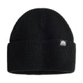 Autumn Simple Solid Beanie - Black