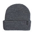 Autumn Stripe Beanie - Black